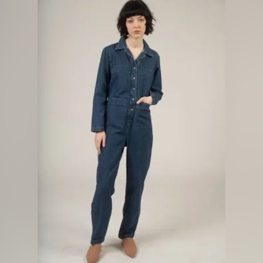 Ilana Kohn Tia Inky Denim Jumpsuit